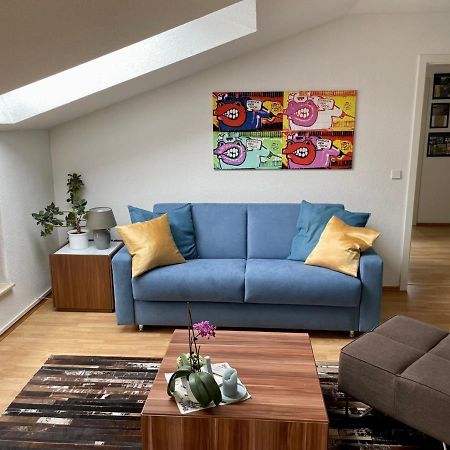 לייפציג Charmante Dachgeschoss Wohnung מראה חיצוני תמונה