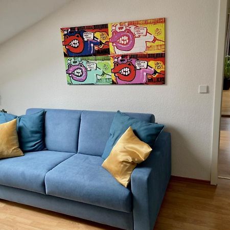 לייפציג Charmante Dachgeschoss Wohnung מראה חיצוני תמונה