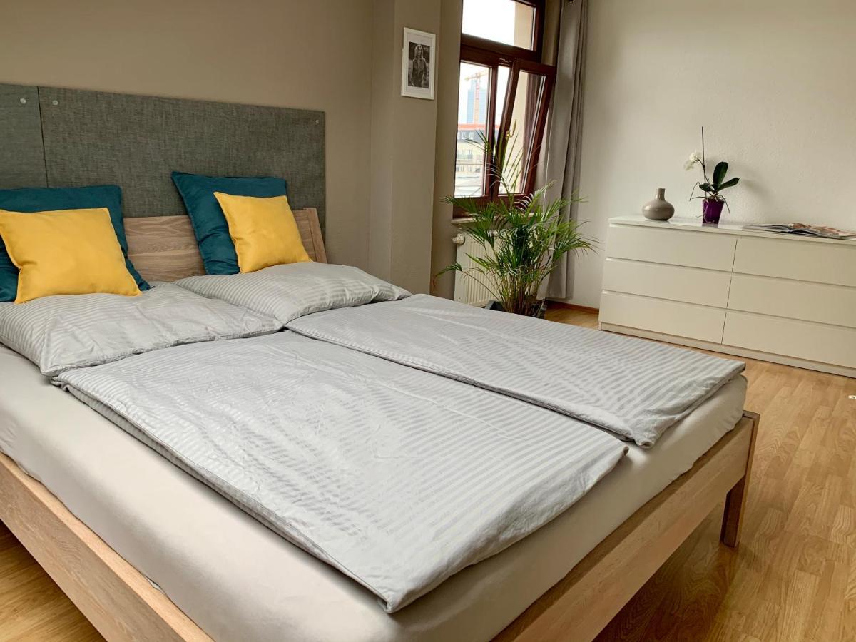 לייפציג Charmante Dachgeschoss Wohnung מראה חיצוני תמונה