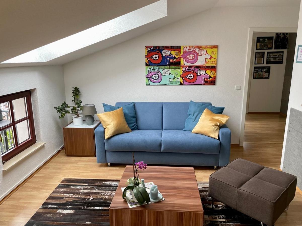 לייפציג Charmante Dachgeschoss Wohnung מראה חיצוני תמונה